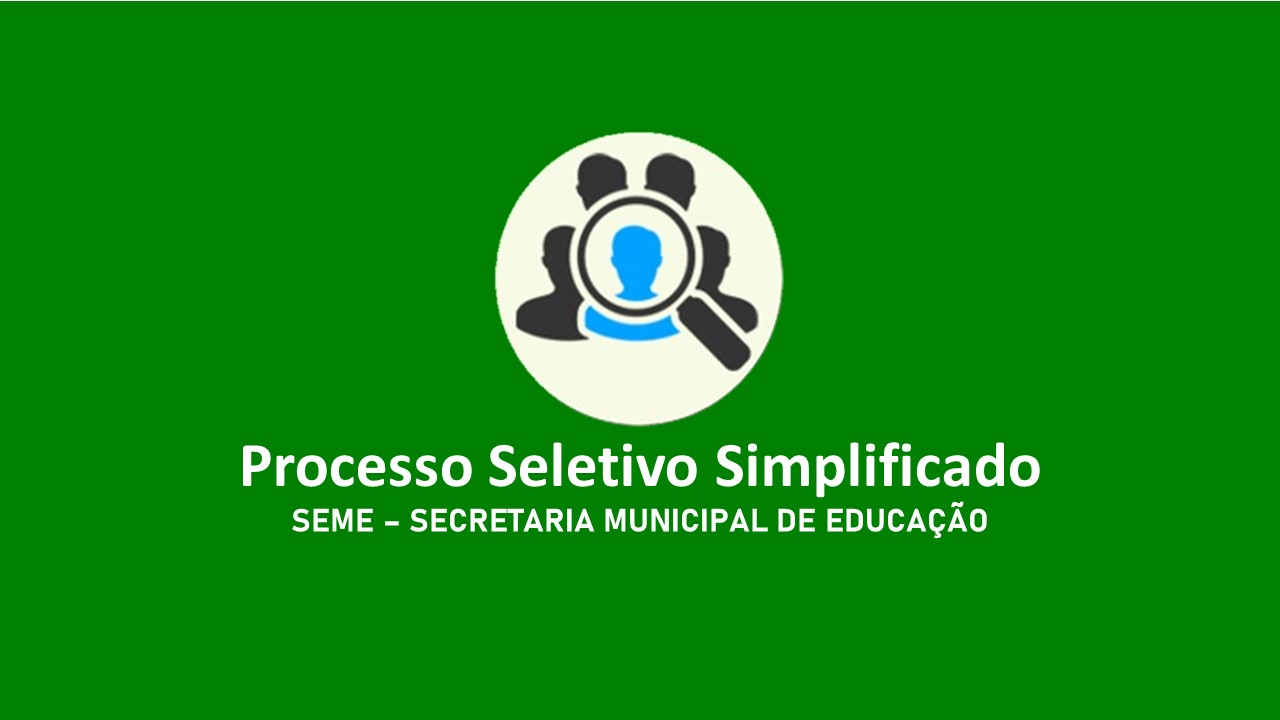EDUCAÇÃO - Processo Seletivo Simplificado nº 007/2024