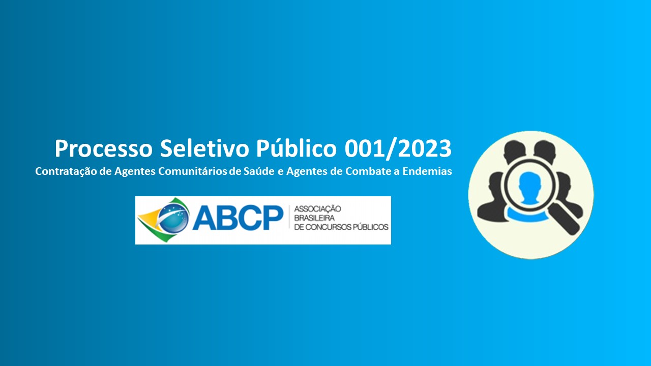 Foto da notícia: SAÚDE - Processo Seletivo Público nº 001/2023