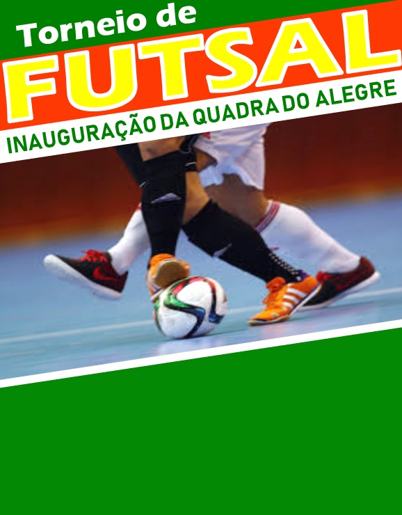 Prefeitura promove Torneio de Futsal para inauguração da Quadra do Alegre