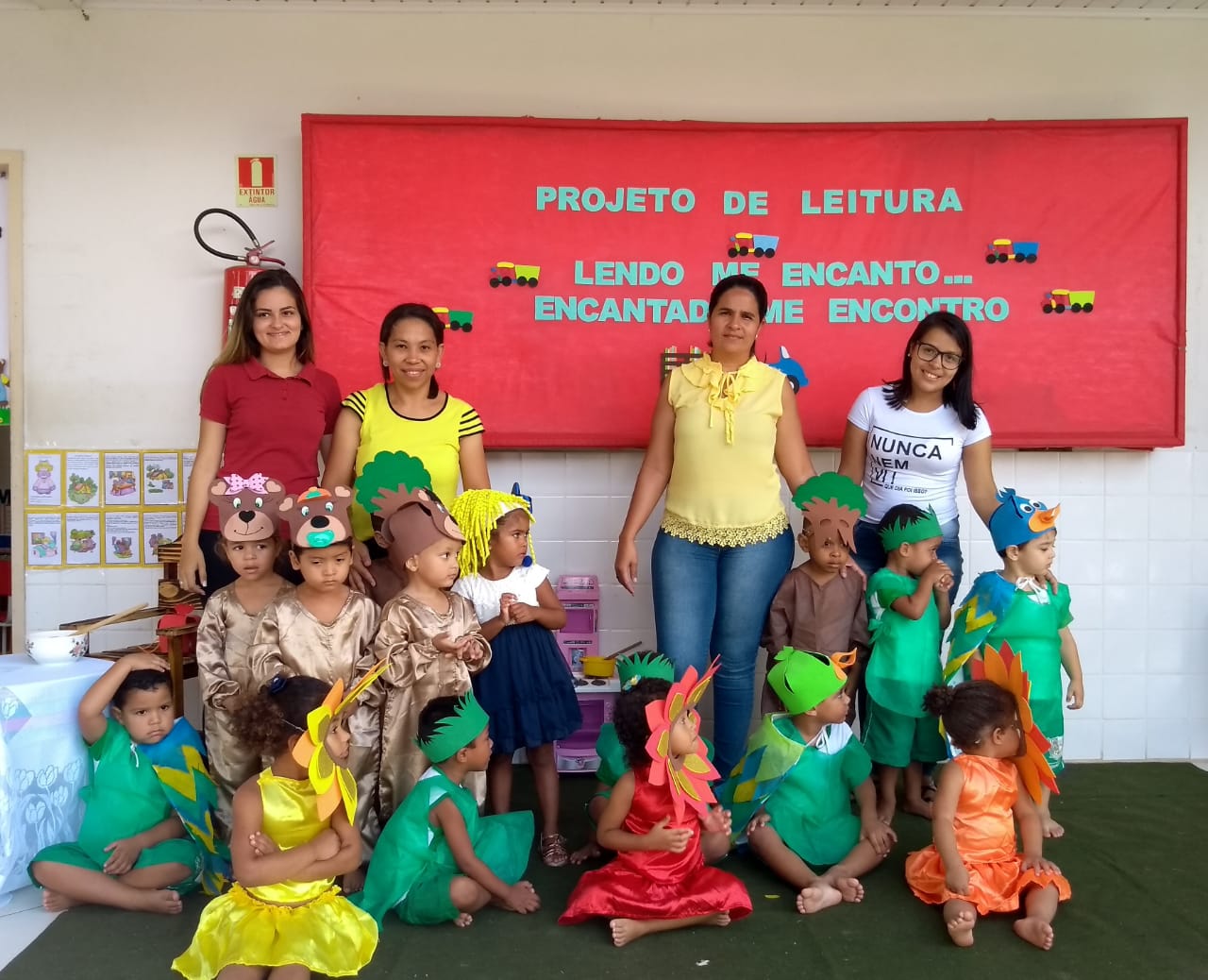 CEIM Aurona Nunes de Oliveira celebra a culminância do Projeto de Leitura