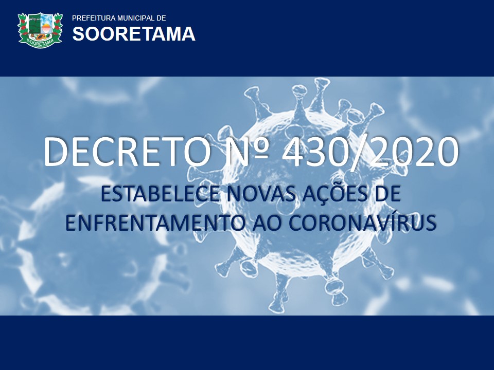 Decreto estabelece ações para os supermercados de Sooretama diante da pandemia do novo coronavírus
