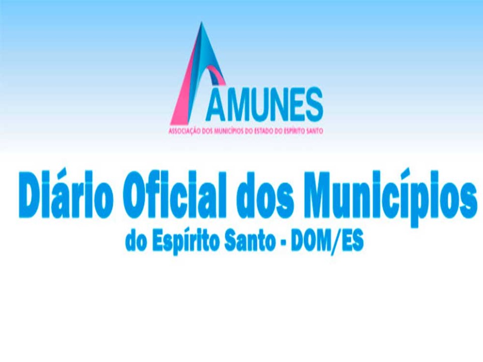 Prefeitura de Sooretama passa a adotar o Diário Oficial dos Municípios do Espírito Santo (DOM) como veículo oficial de publicações do município