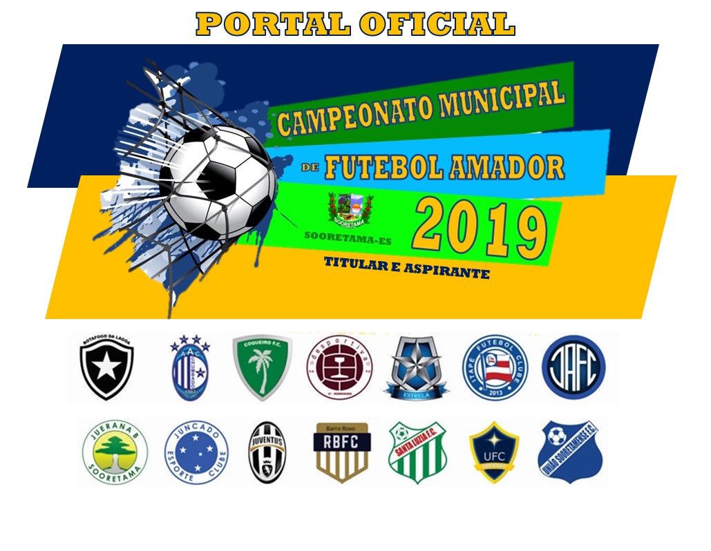 Portal Oficial do Campeonato Municipal de Futebol 2019