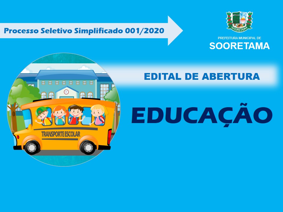 Secretaria de Educação divulga Processo Seletivo para a contratação de monitores de transporte escolar