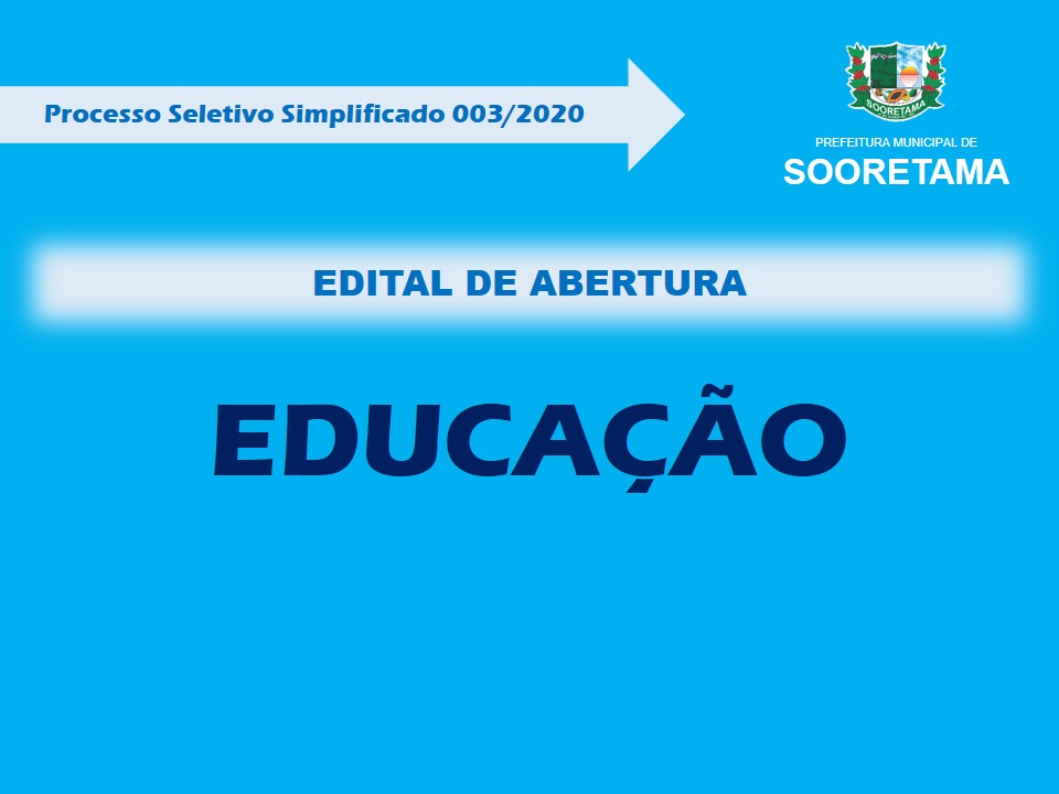 Secretaria de Educação divulga edital de Processo Seletivo para a contratação de professores da Educação Especial
