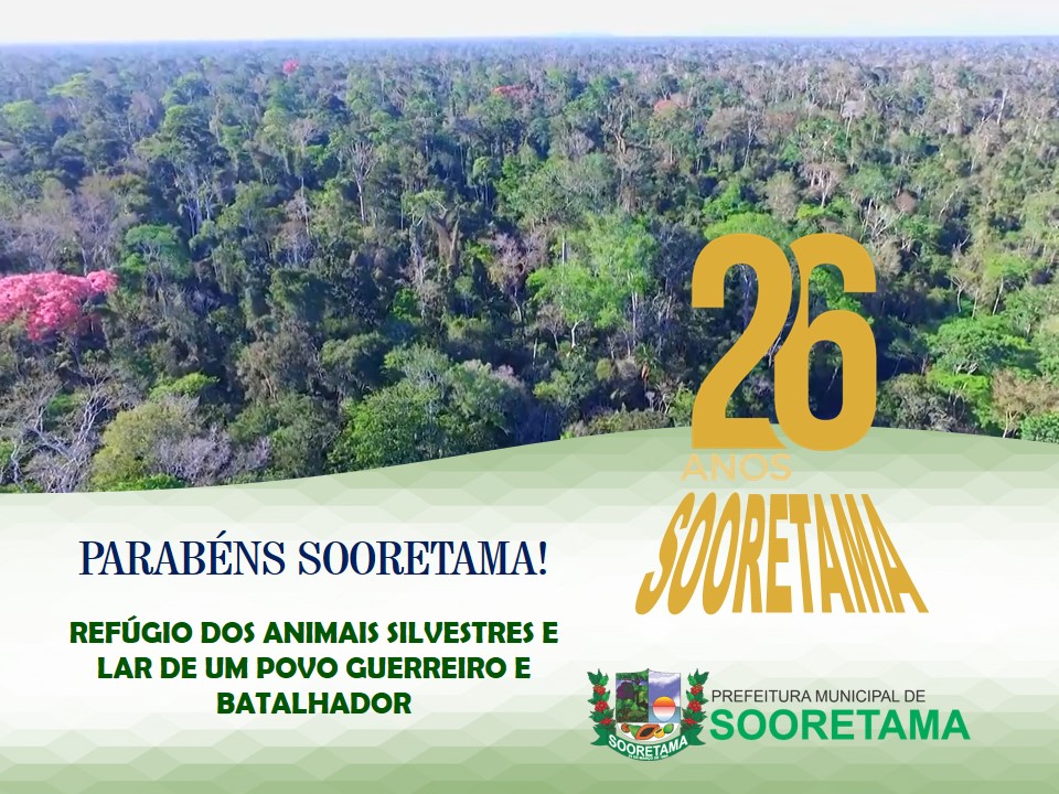Sooretama completa 26 anos de emancipação política